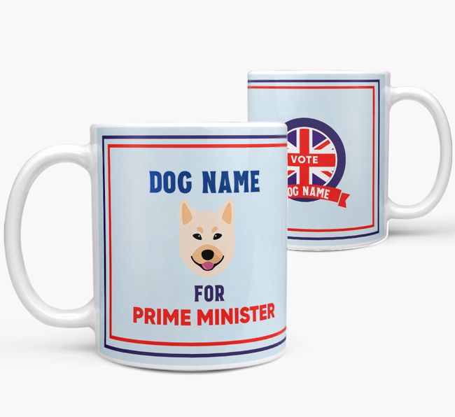 Personalised 'Prime Minister' Mug for your {breedFullName}